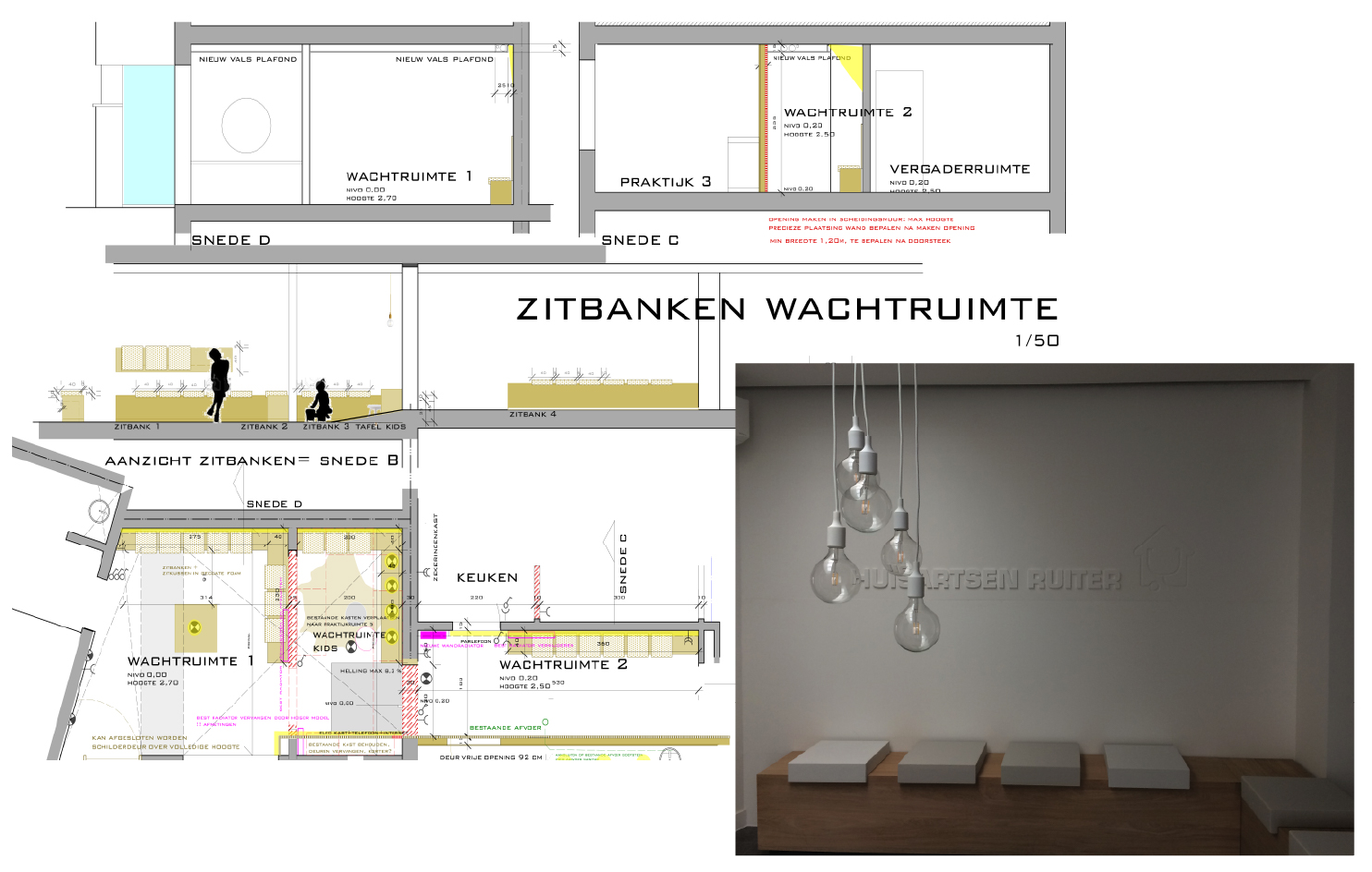 Wachtruimte - Uitbreiden dokterspraktijk